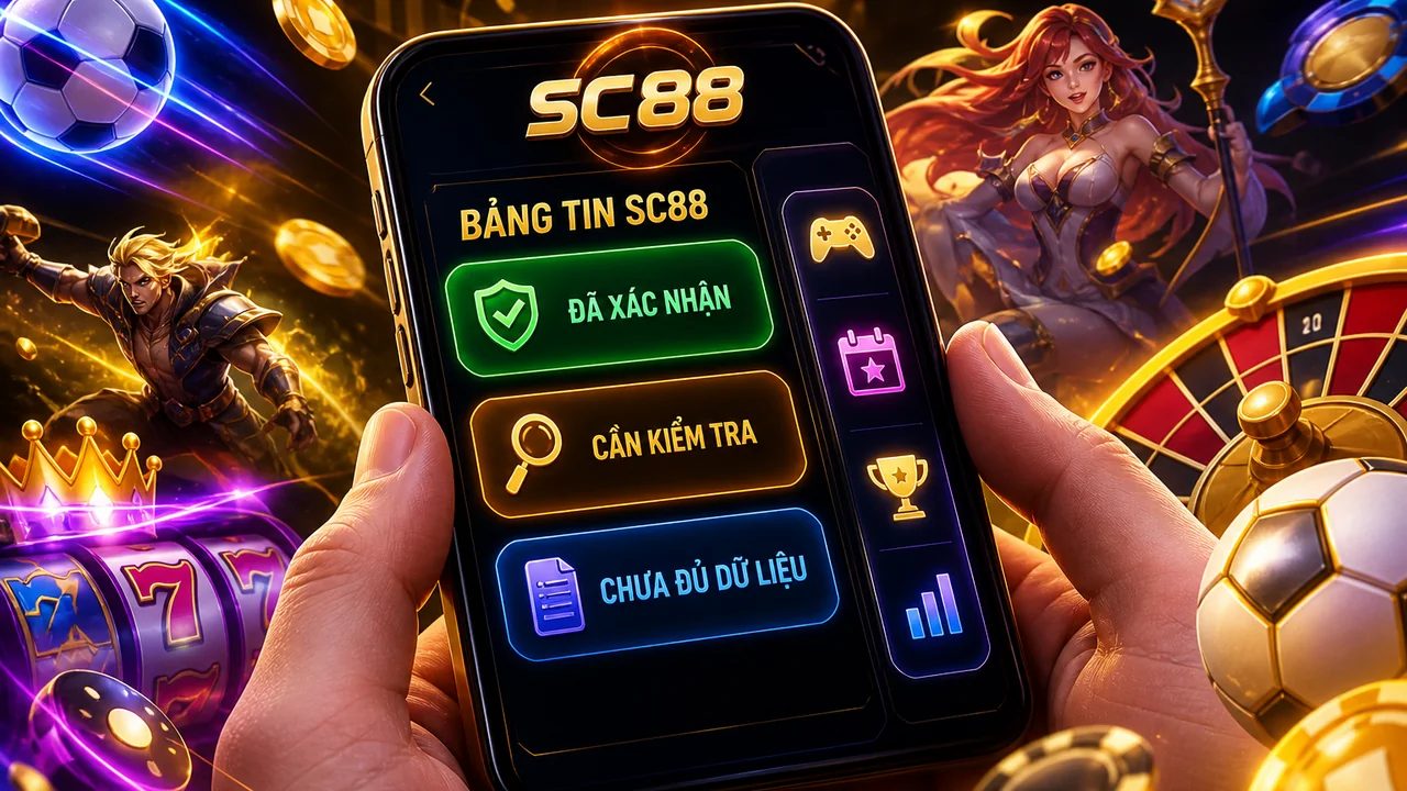 Cách đọc tin trò chơi và sự kiện sc88 mới nhất trong chưa đầy một phút