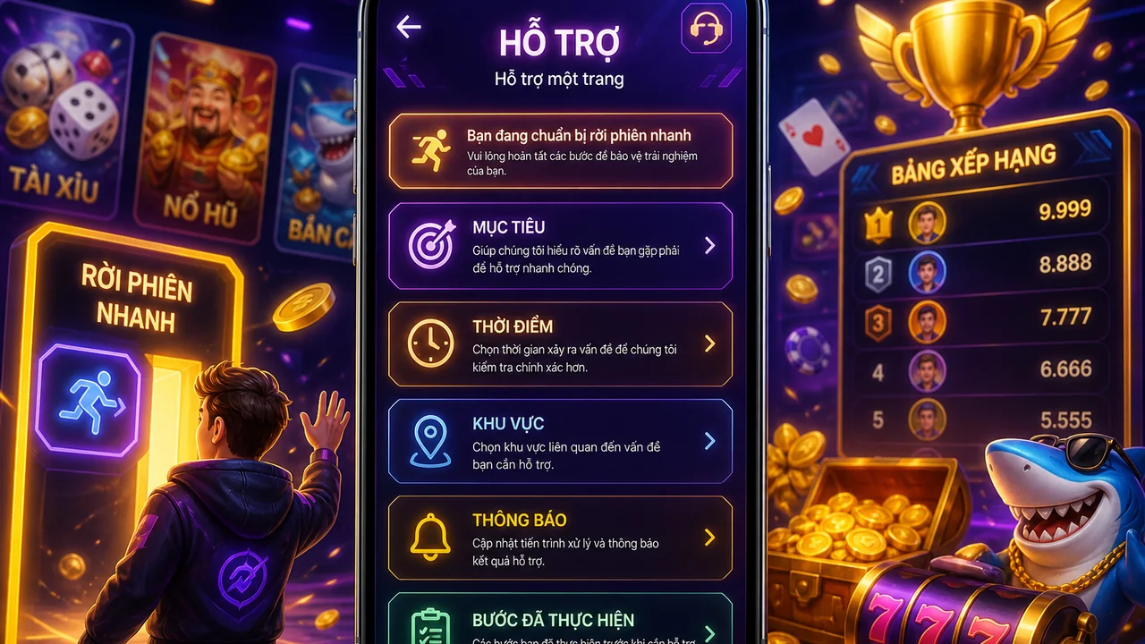 Rời phiên nhanh vẫn ghi đủ thông tin: mẫu yêu cầu hỗ trợ sc88 gọn trong một màn hình